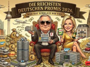 Die reichsten deutschen Promis 2026. Wer hat wirklich wie viel?