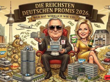 Die reichsten deutschen Promis 2026. Wer hat wirklich wie viel?